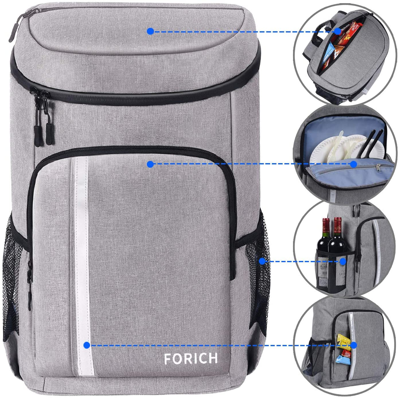 Chill Out Backpack: Your Portable Party Palace for 30 Cold Ones, Hikes, and Sneaky Office Lunches!