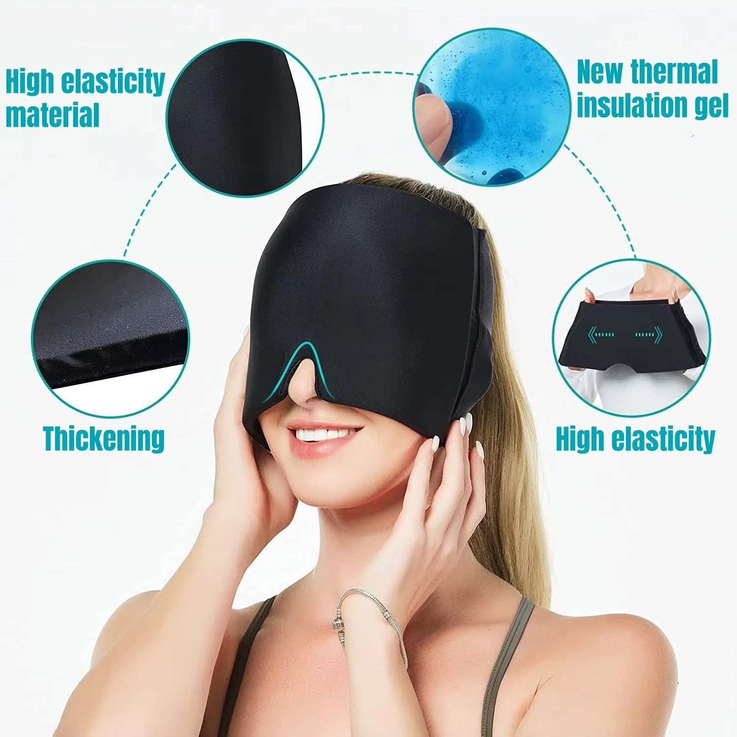 Snooze Your Headache Away: The Chill Pill Hat - Hot, Cold, and Ready to Freeze Your Pain!