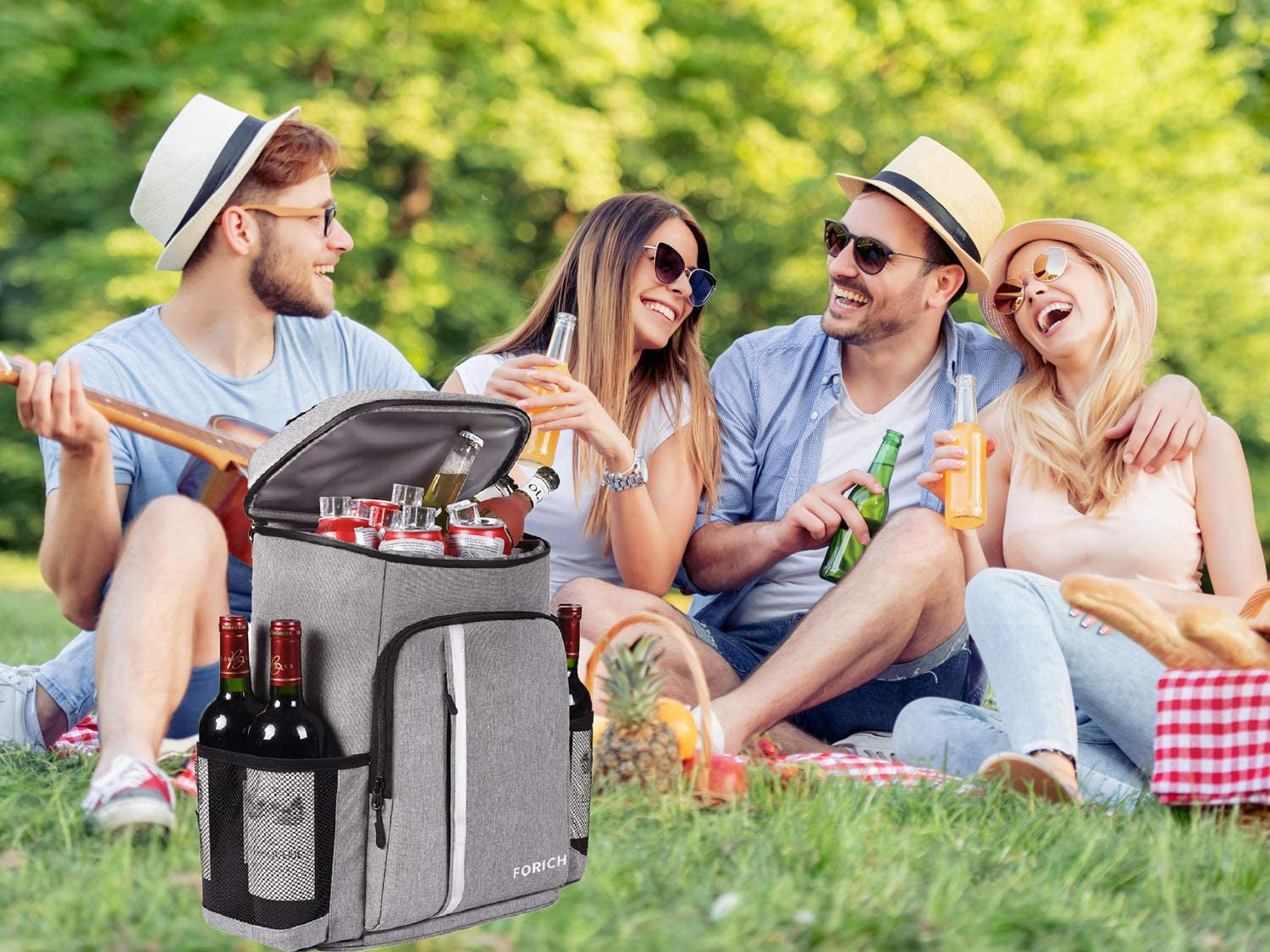 Chill Out Backpack: Your Portable Party Palace for 30 Cold Ones, Hikes, and Sneaky Office Lunches!