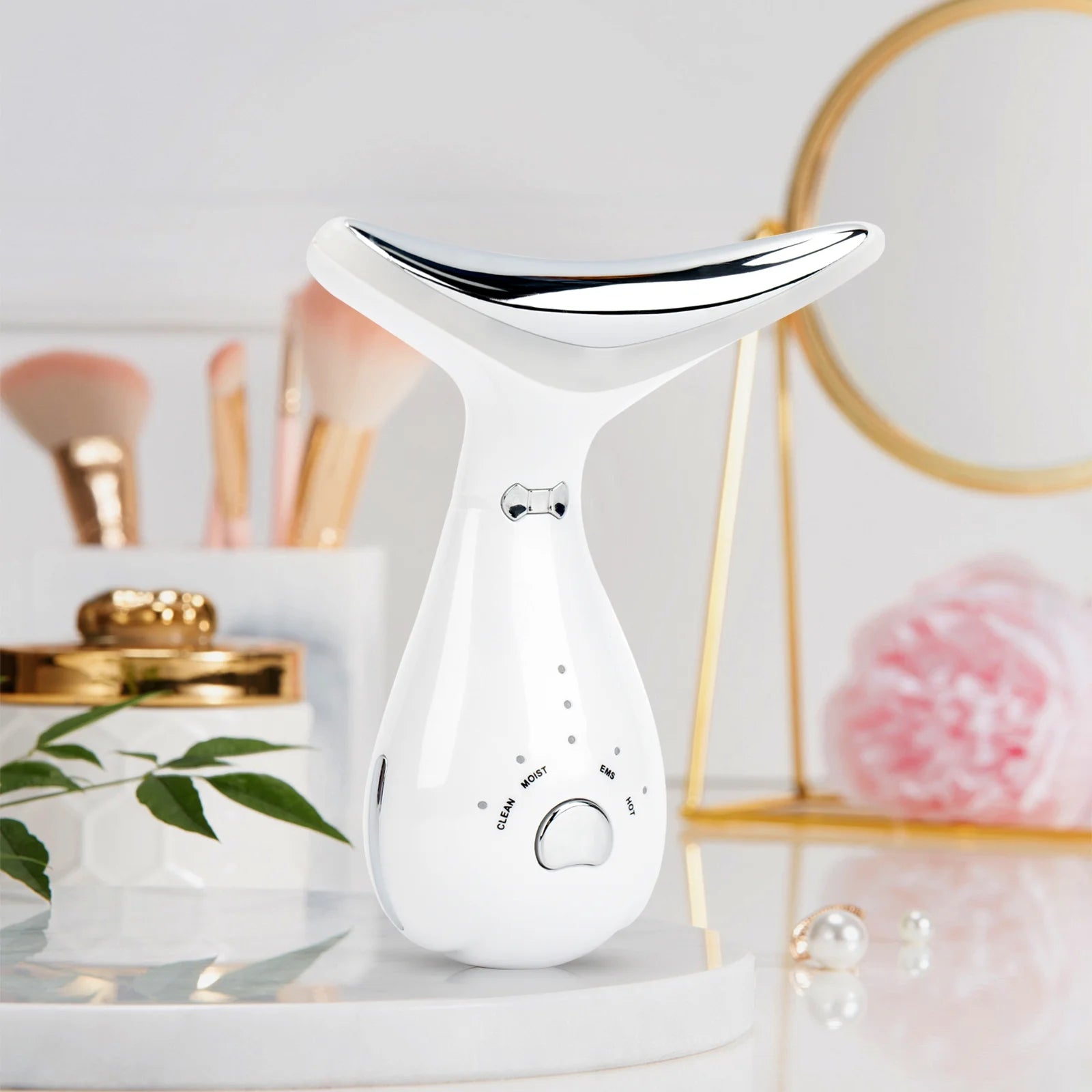 Neck-tional Treasure: The Face Tamer 3000 – Your Portable Spa Buddy for Sculpting, Vibes, and Thermal Shenanigans!